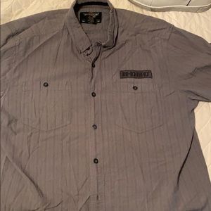 XL Harley-Davidson button down